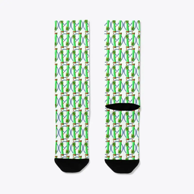 Shock Chicken Socks - With Logo